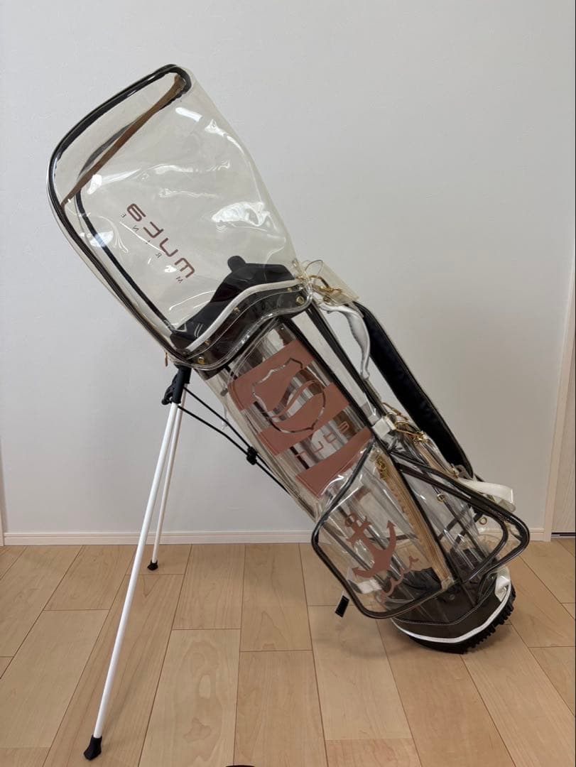 muta ゴルフバッグ・キャディバッグ クリア/ホワイト/ネイビー