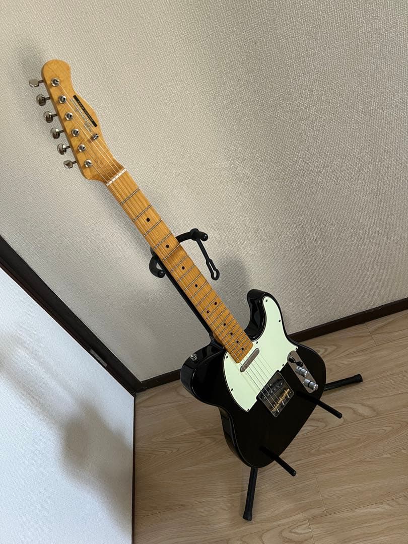 Bacchus Universe Series テレキャスター　銀ロゴ　虎杢