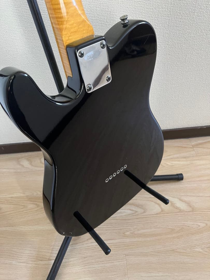 Bacchus Universe Series テレキャスター　銀ロゴ　虎杢