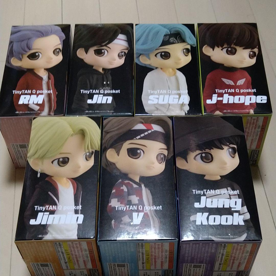 BTSフィギュア7体セットAタイプ