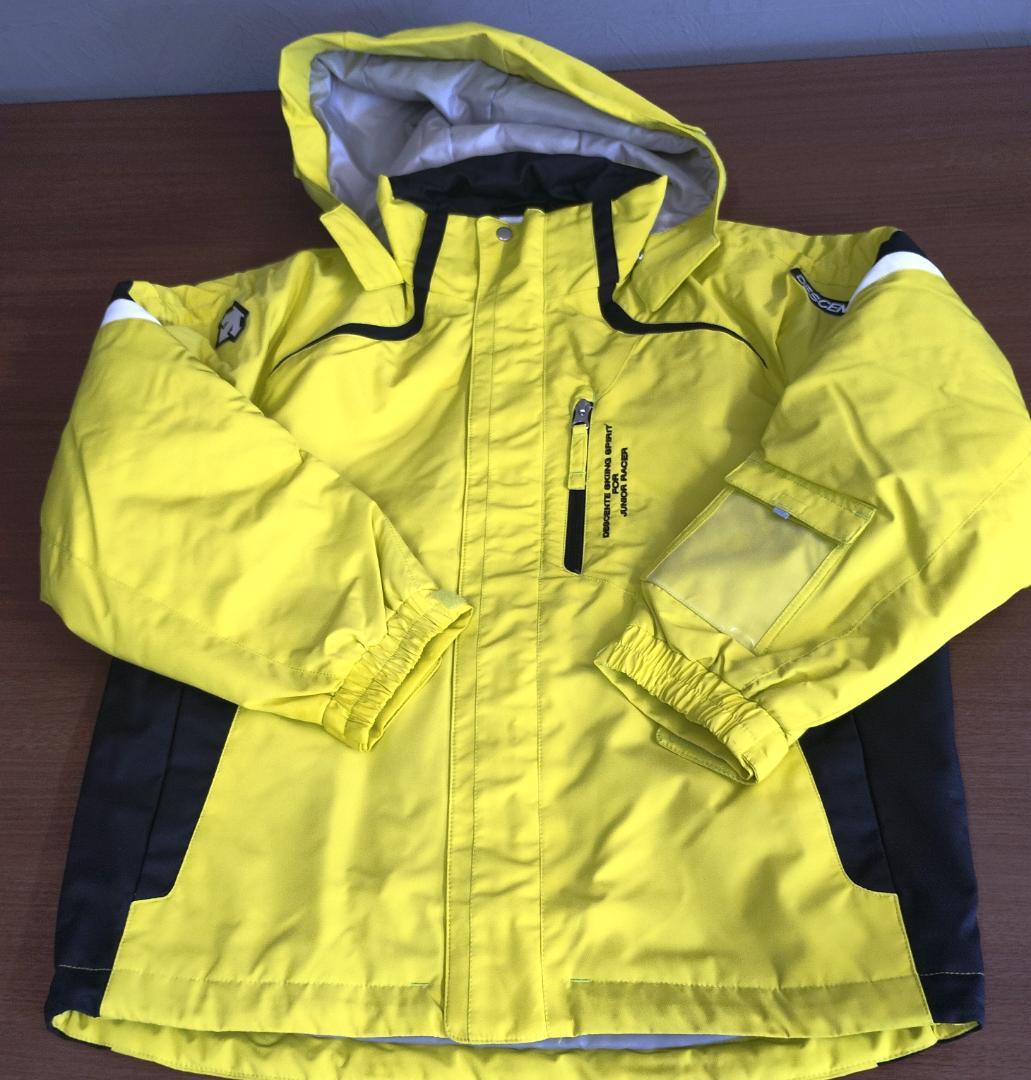 美品　デサント　上下セットアップ　スキー　スノーボード　ウェア　150 ㎝　男女