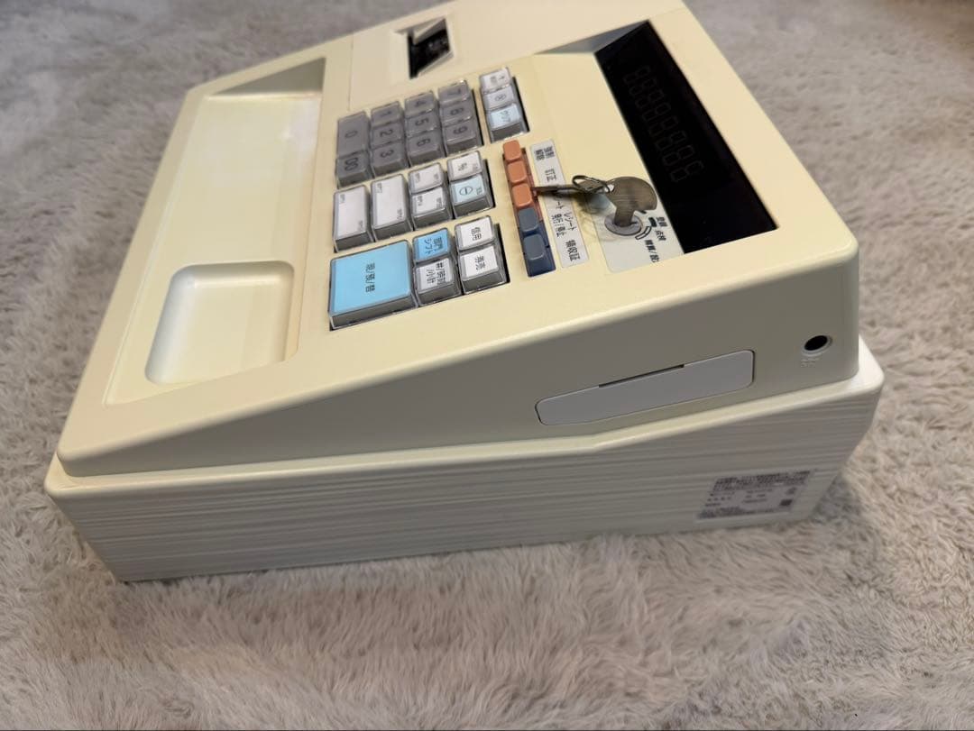 SHARP XE-A147 レジスター クリーム色