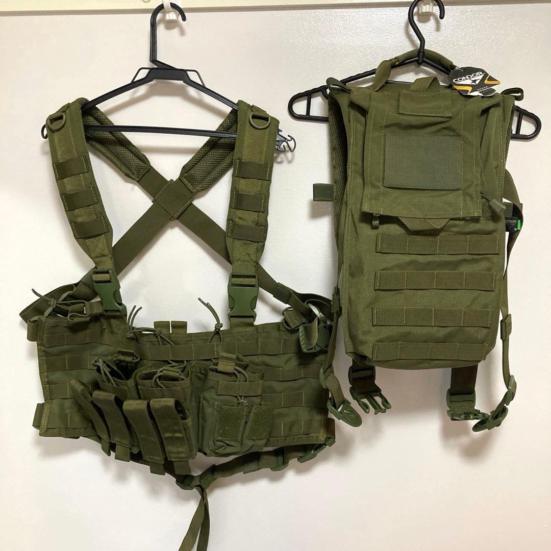 condor チェストリグ　OD 付け替えハイドレーション用バッグ(未使用)