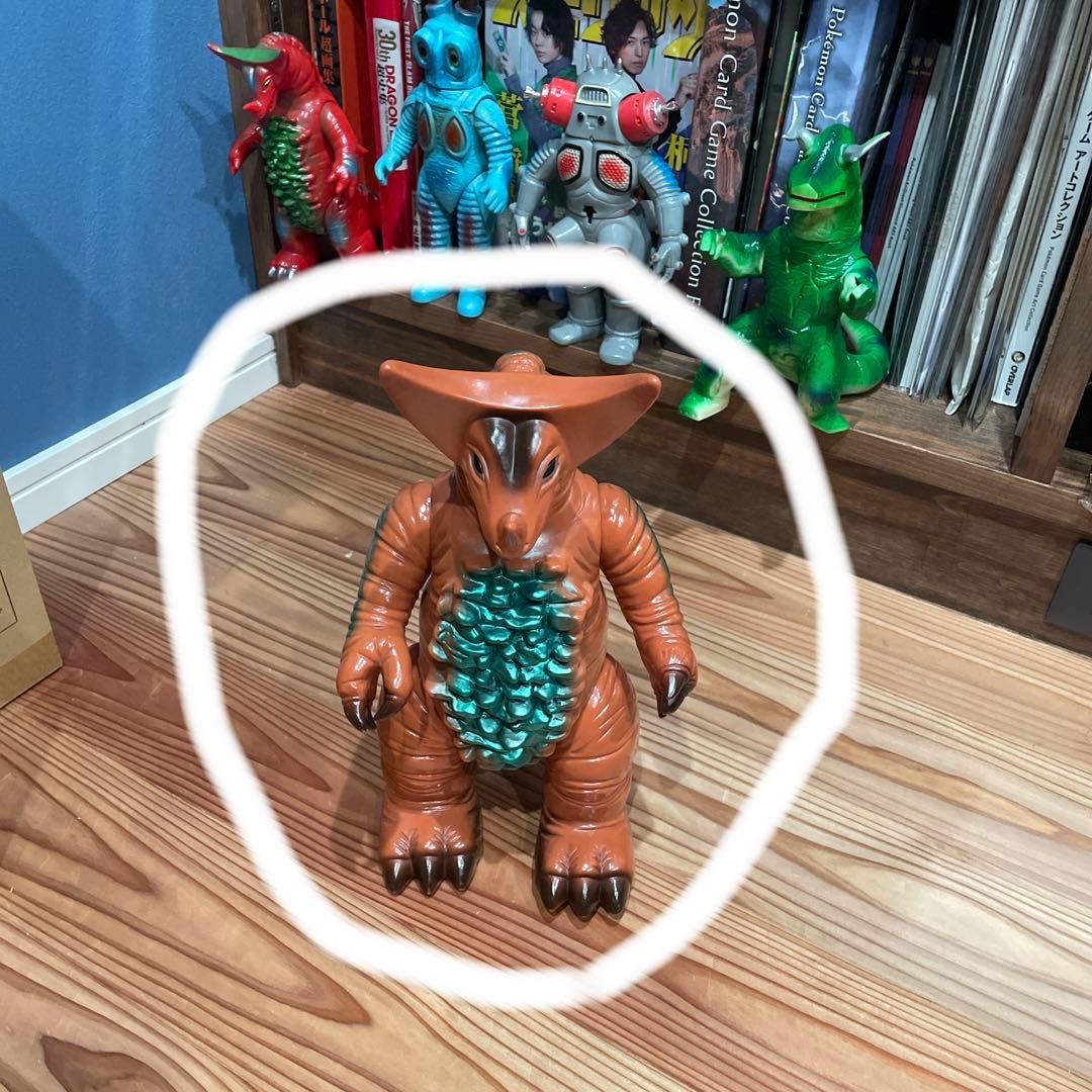 ゴモラ　ジャイアントゴモラ　ソフビ　ウルトラマン　ブルマァク　バンダイ　円谷プロ