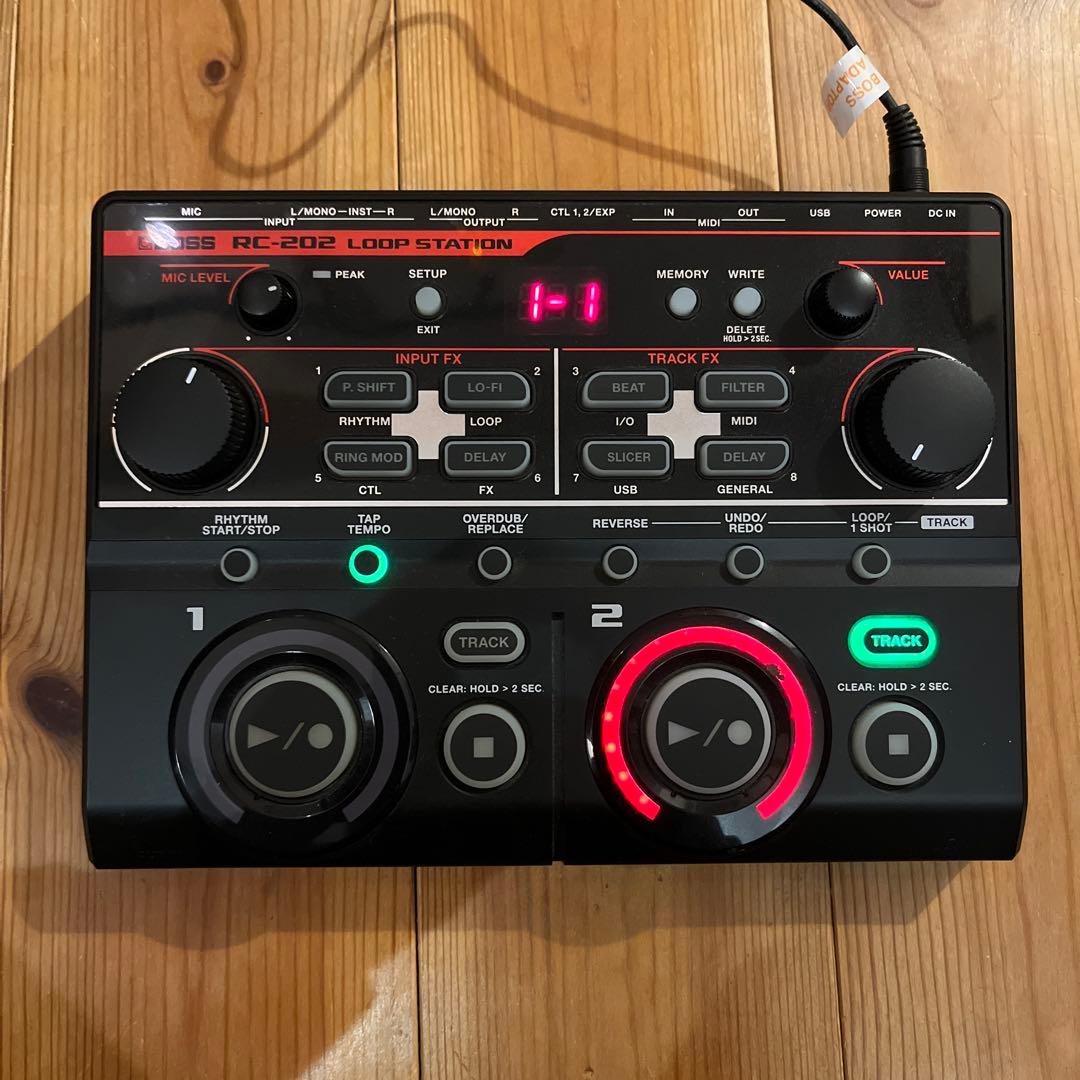 BOSS ループステーション RC-202 テーブルトップルーパー