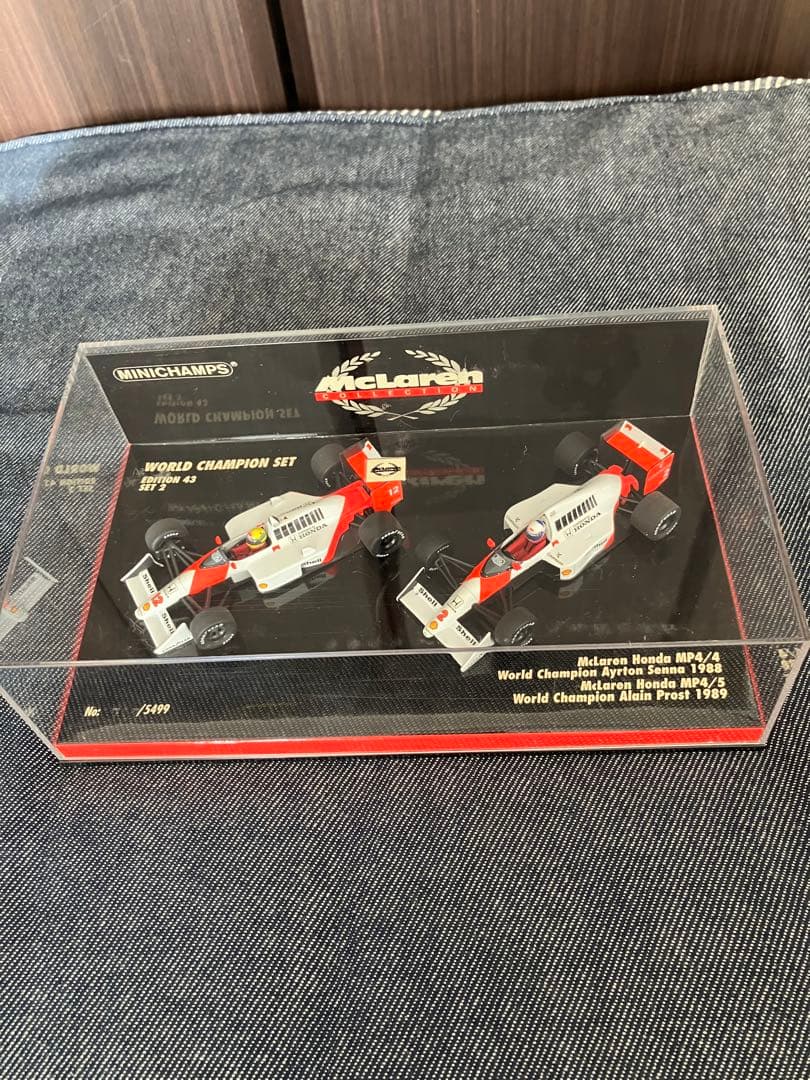 ミニチャンプスF1 1/43 McLaren MP4/4、MP/4/5