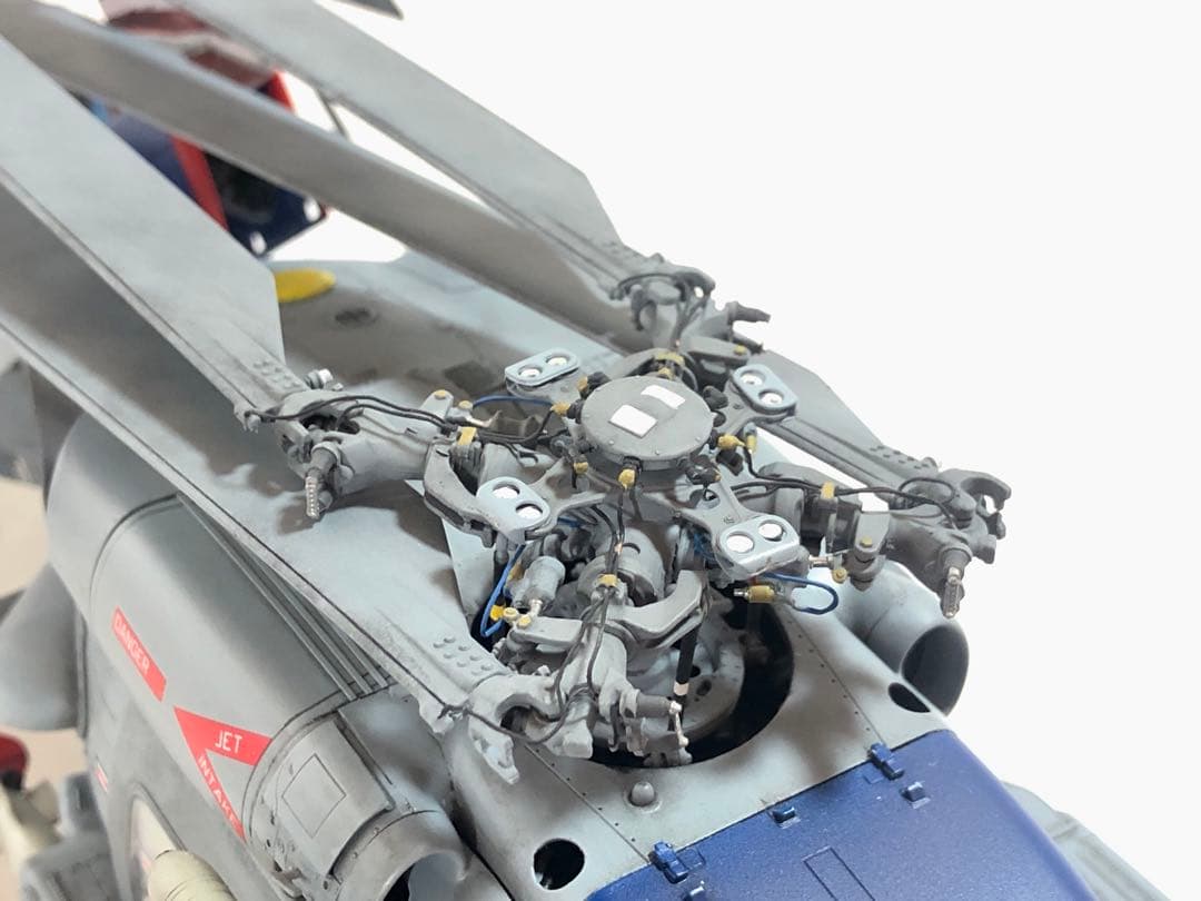 キティホークモデル1/35 MH-60R HSM-78 完成品　改造模型