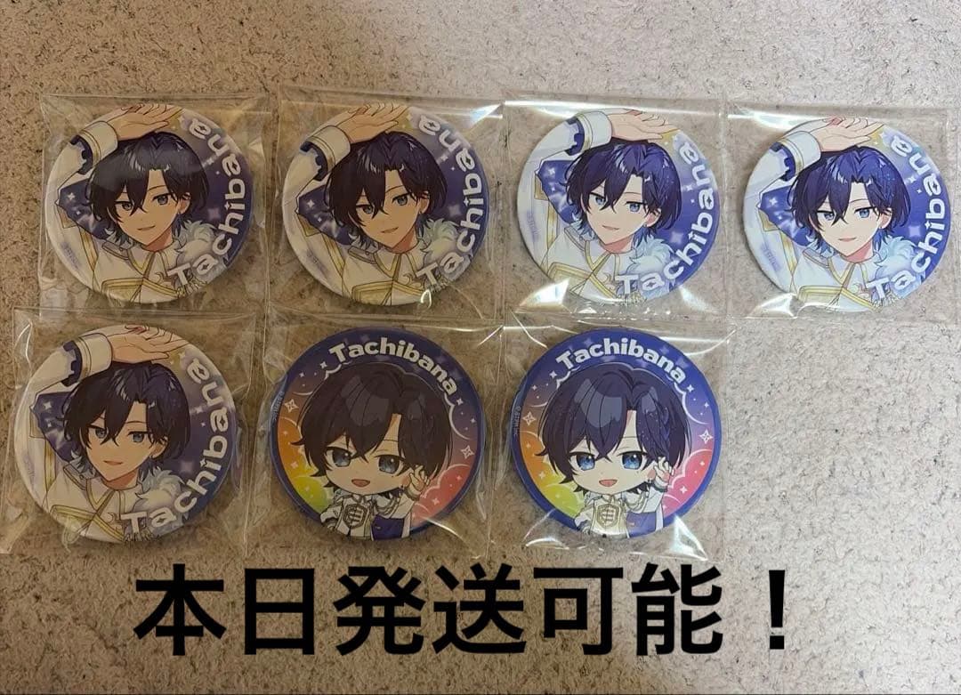 すにすて すとふぇす たちばな缶バッジセット