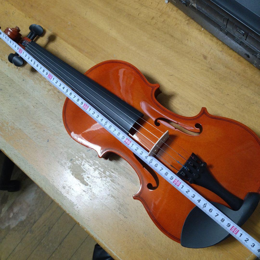 ♥大幅値引しました♥新品未使用品♥初心者大人用♥バイオリン4/4♥弓ケース松脂付