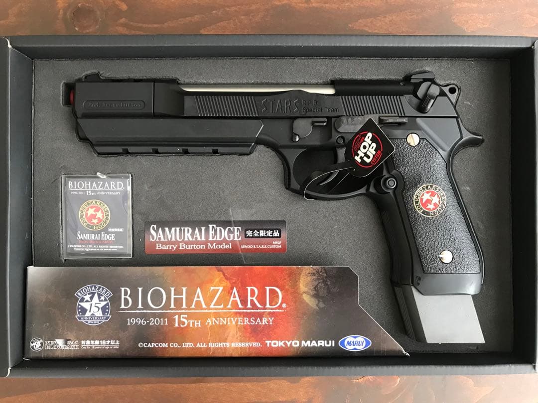 バイオハザード 15周年 サムライエッジ バリーバートンモデル