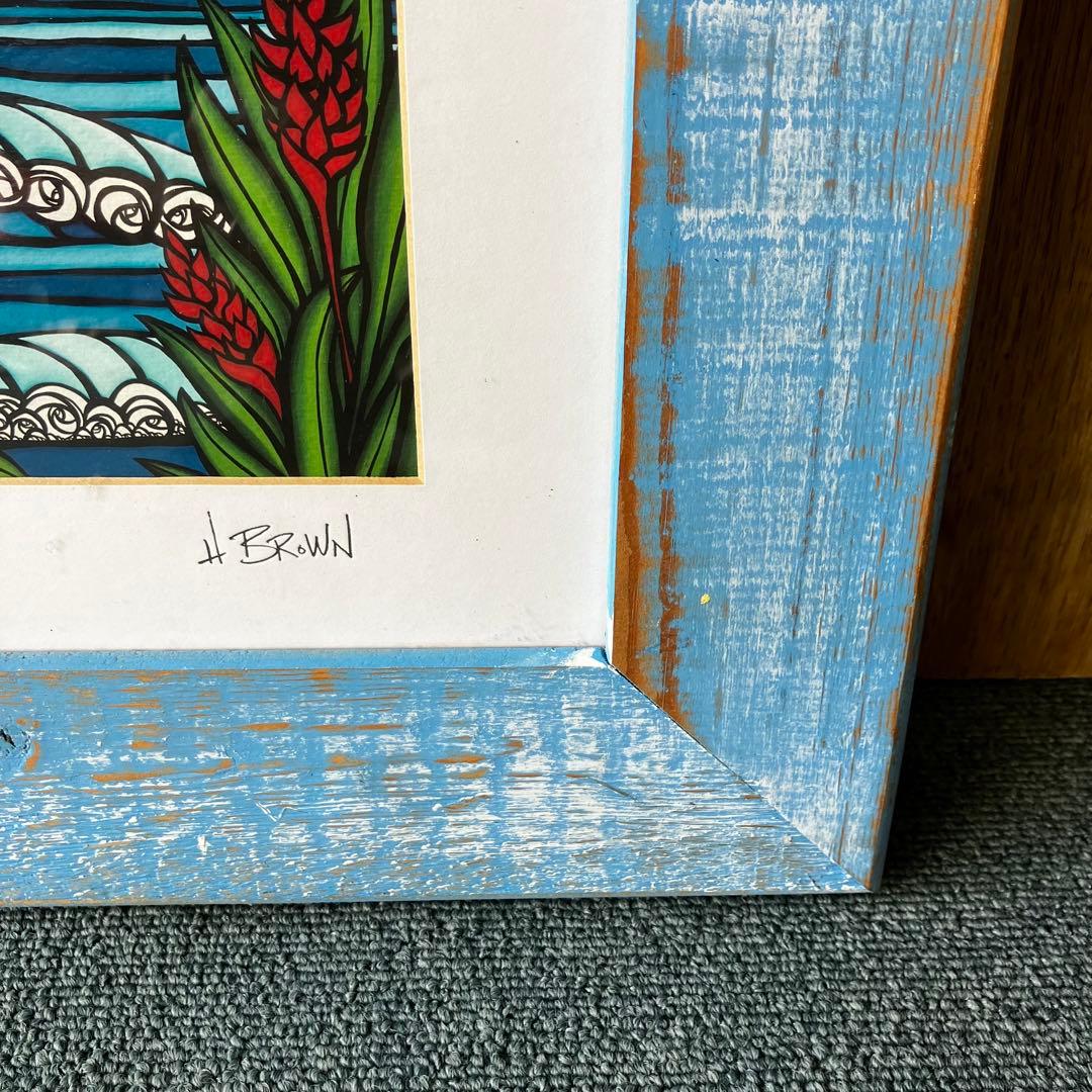 【サイン入】ヘザーブラウン/正規フレーム Tropical Paradise