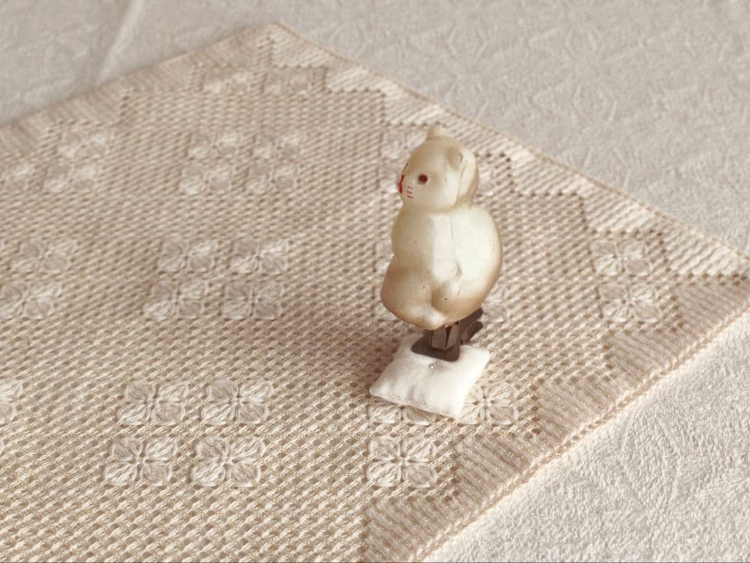 【チョコメルさま】cat ornament ୨୧ しろ猫さん オーナメント d