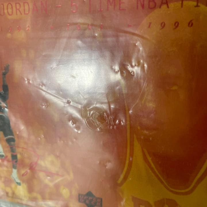 1997年 マイケルジョーダン MVP 記念プレート UPPER DECK