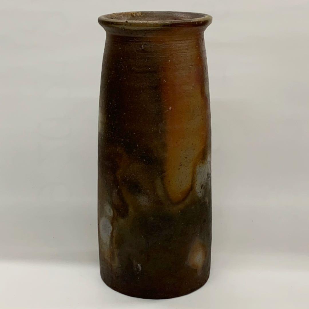 【花入14】備前10     山本雄一　高さ25.5㎝