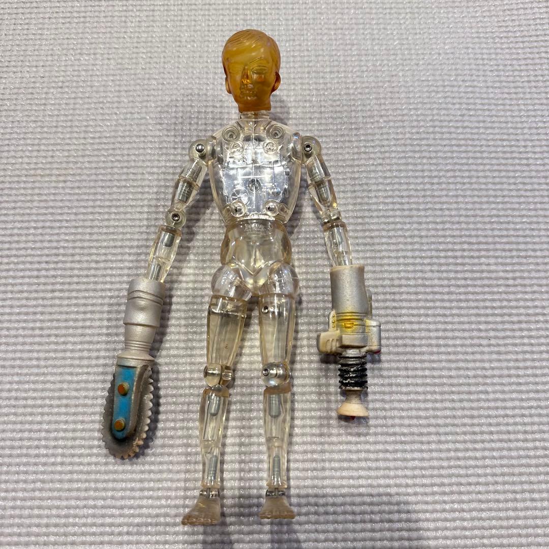 変身サイボーグ 透明ボディ 旧タカラ製 当時物 武器 冊子 ビンテージ レトロ