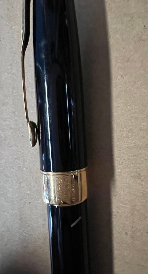 Parker 万年筆 黒色 ゴールド装飾