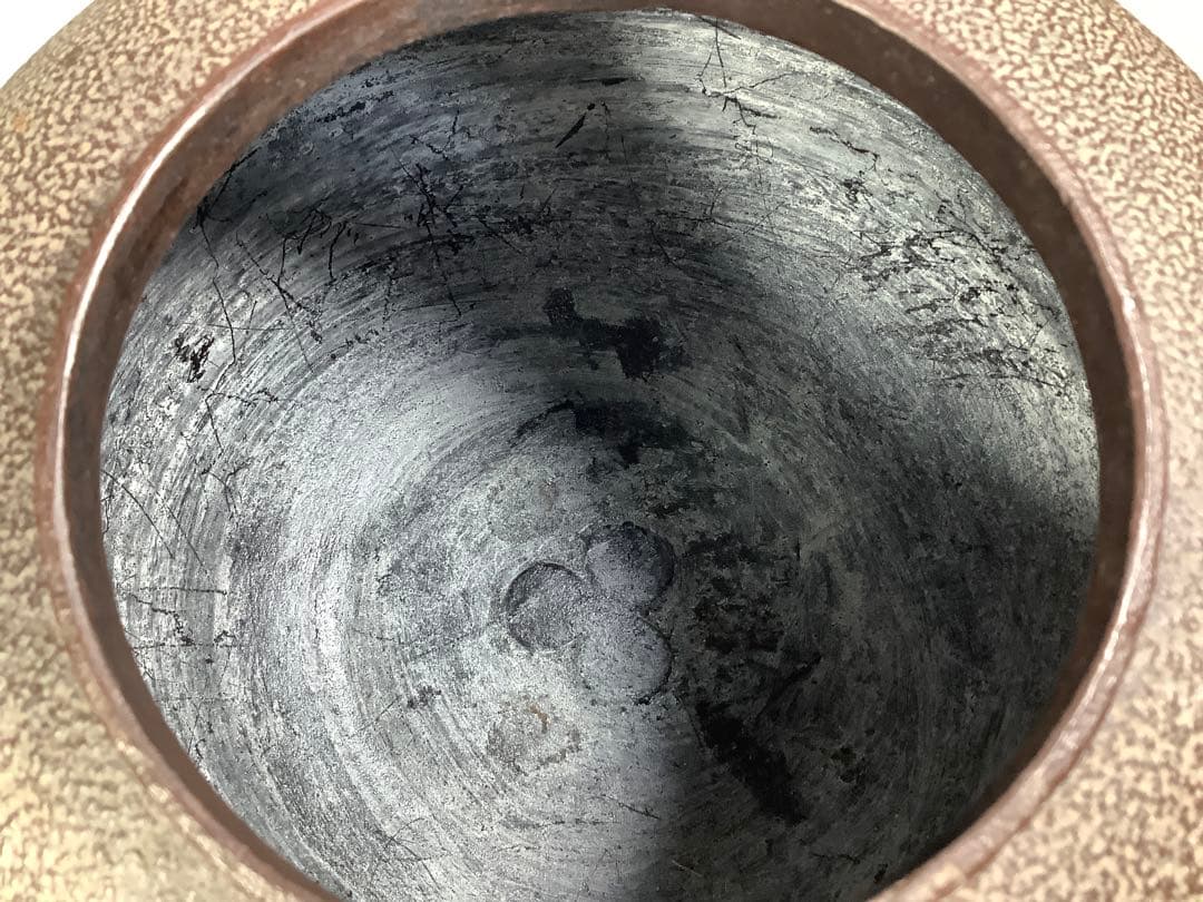 茶釜　丸釜　高橋敬典　茶道具　送料無料