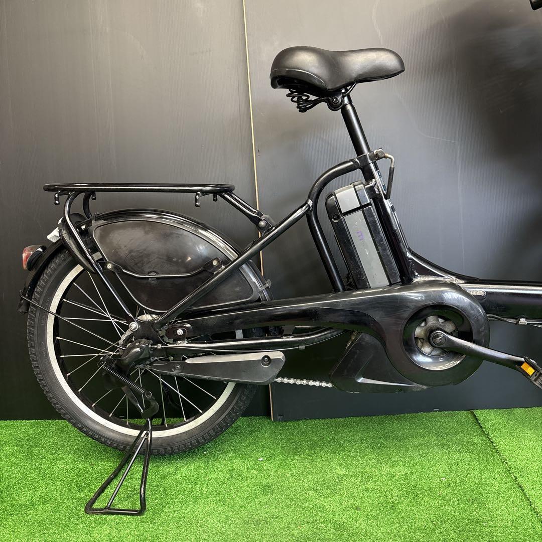 電動自転車 YAMAHA PAS kiss ブラック 3人乗り対応　80★
