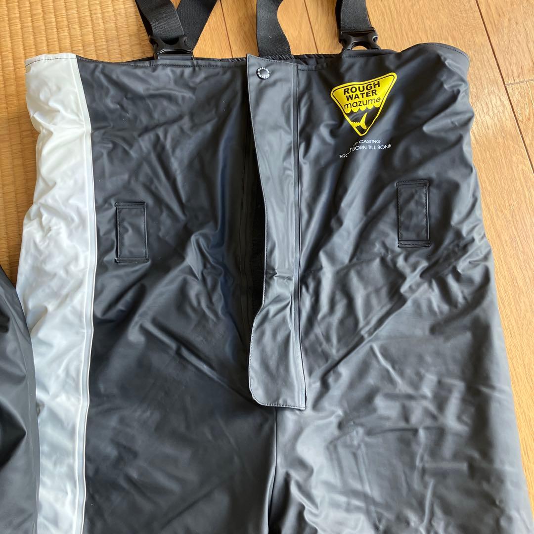 mazume フィッシングスーツ（上下セット） ブラック/グレー