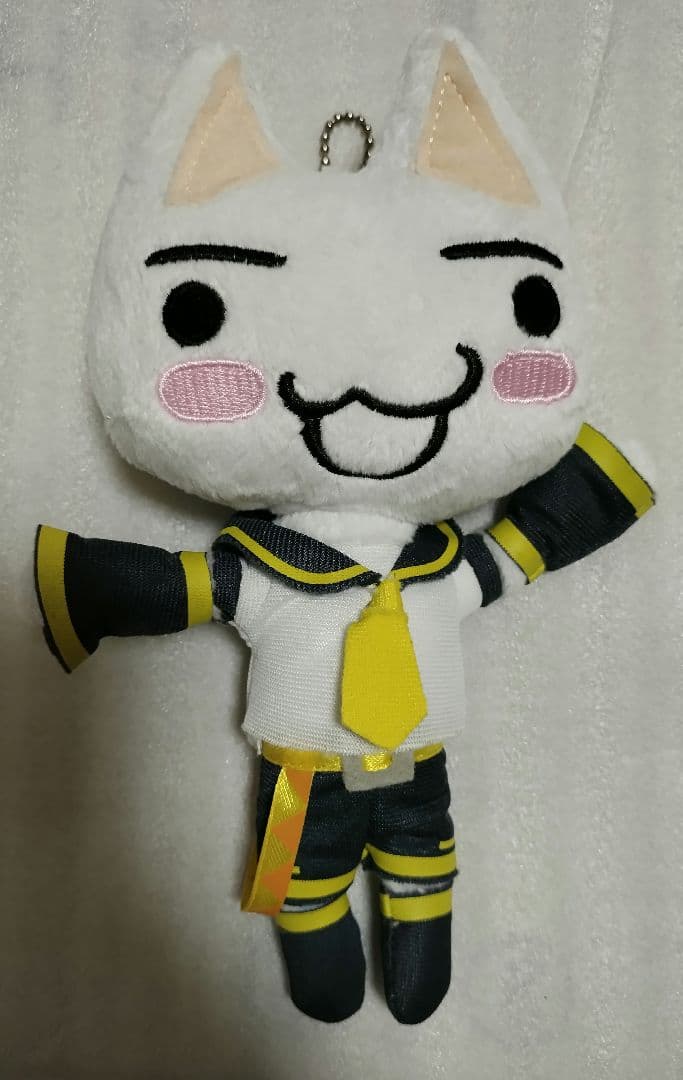 c××どこでもいっしょ××　C. トロ　鏡音レンVer　ぬいぐるみキーホルダー