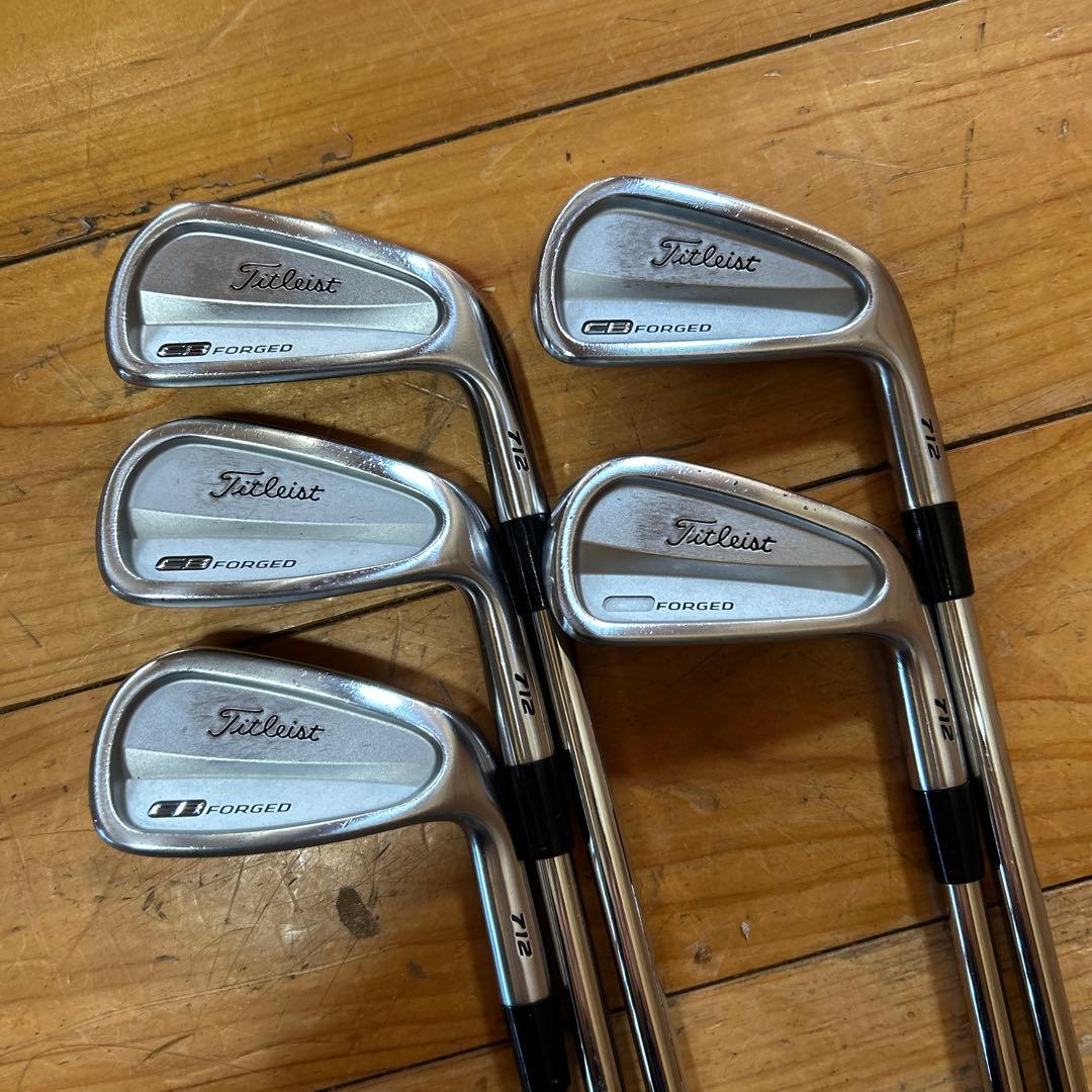 タイトリストTitleist 712 CB FORGEDアイアン 5本セット