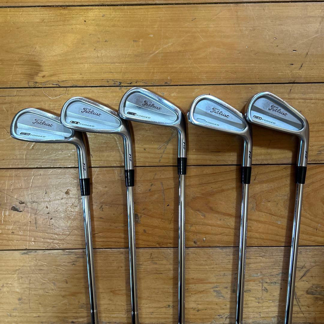 タイトリストTitleist 712 CB FORGEDアイアン 5本セット
