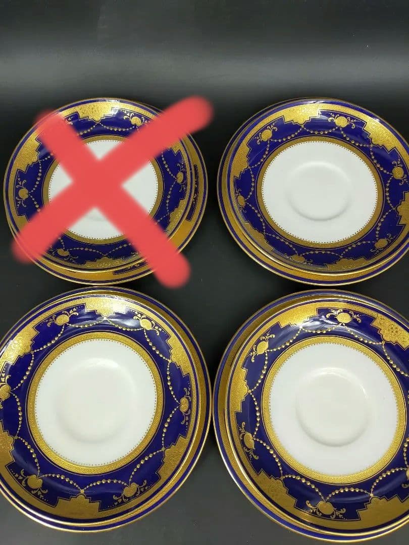 <迎賓館>ミントンアンティークカップ&ソーサートリオ　アフタヌーンティーなどに