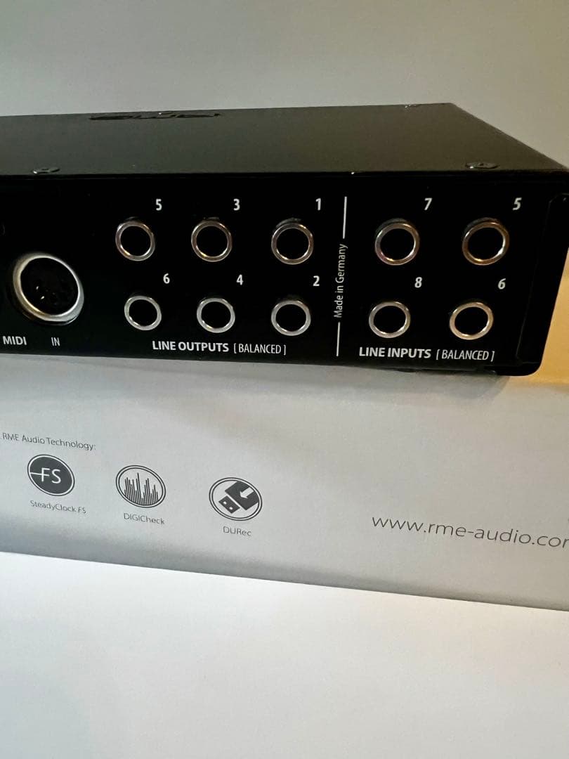 【国内正規品】RME Fireface UCX II 中古美品