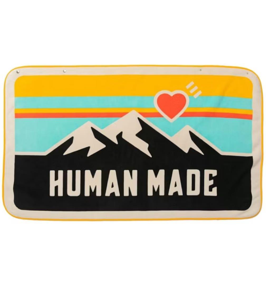 アウトドア寝具 Human Made Outdoor Fleece Blanket Yellow