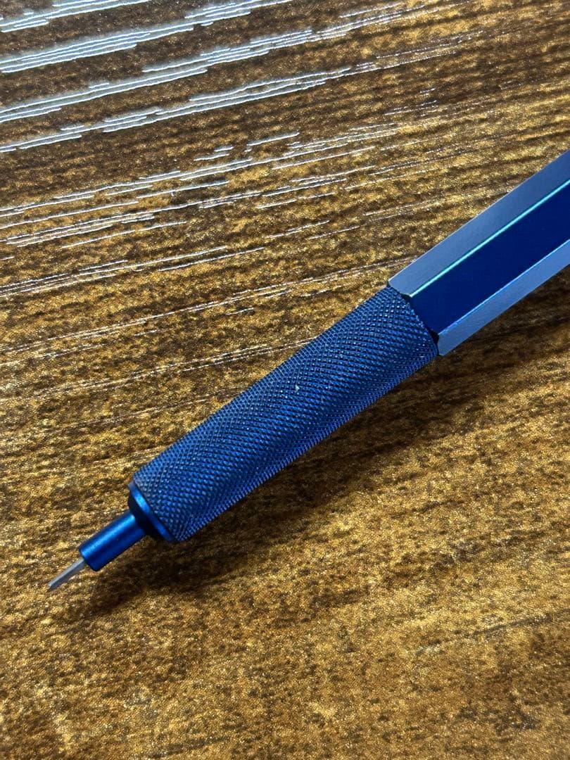 CraftA ムンエボニー杢 rotring600 アイアンブルー