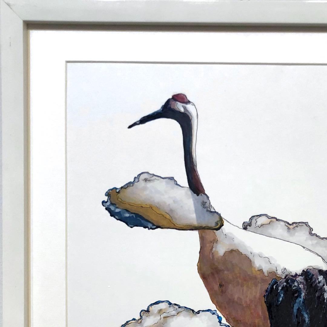 【原画】『Crane in the Clouds』