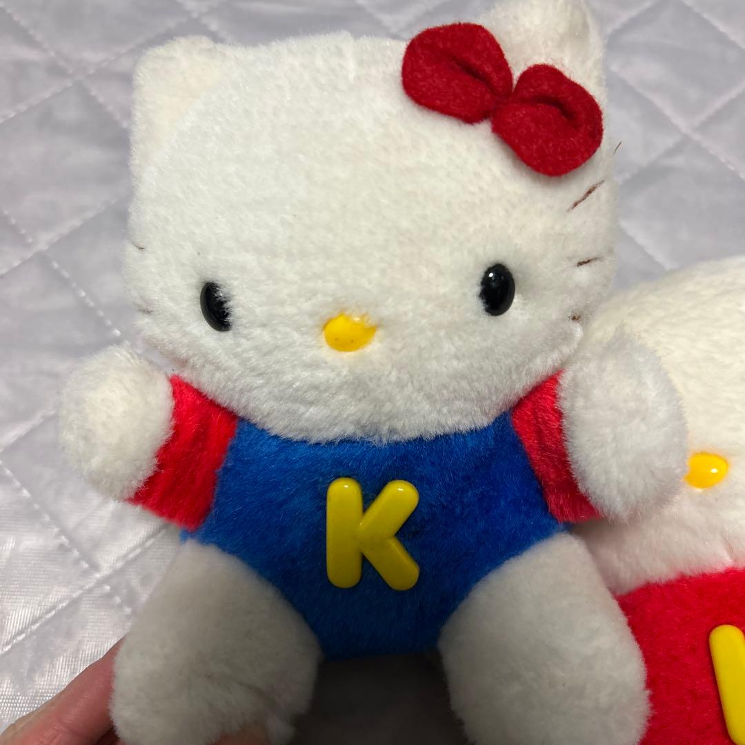 昭和　平成　レトロ　キティちゃん　ぬいぐるみ
