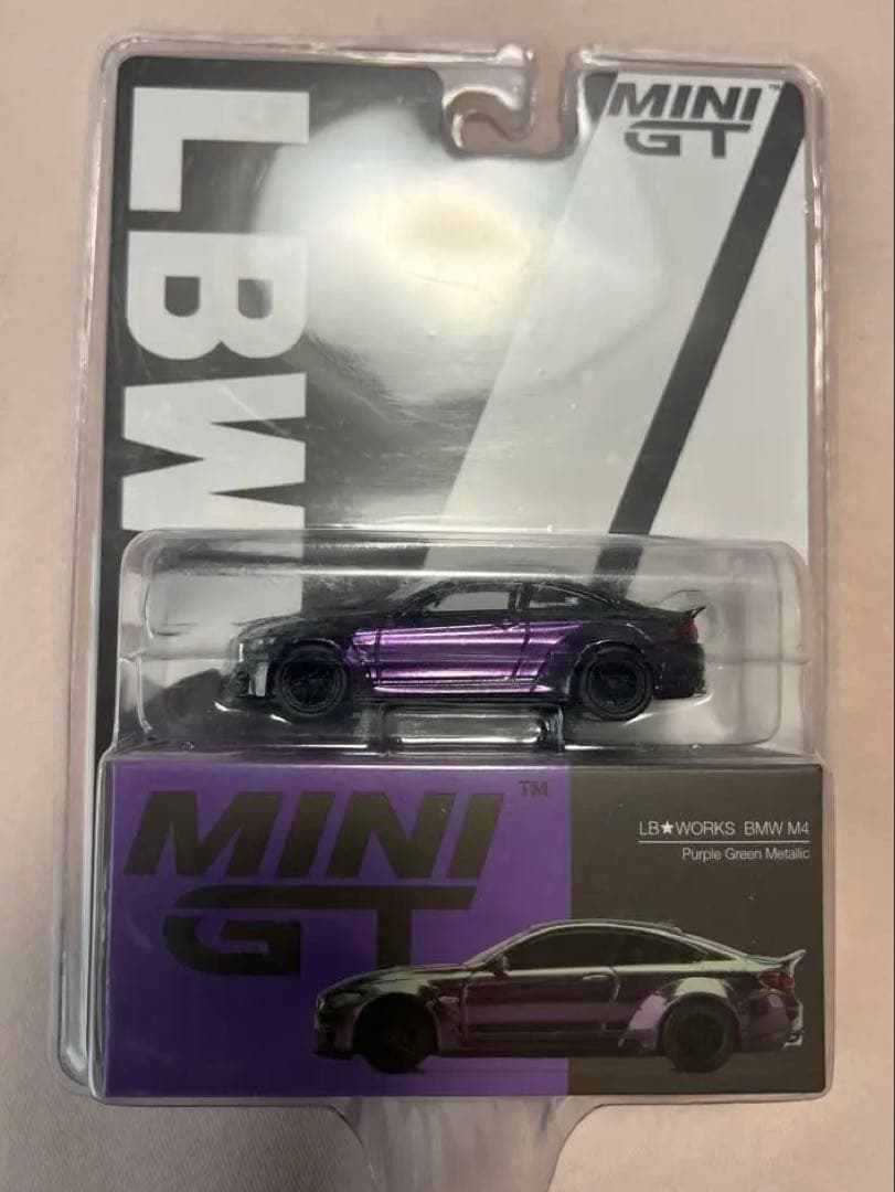 MINI GT LB★WORKS  M4 purple llic