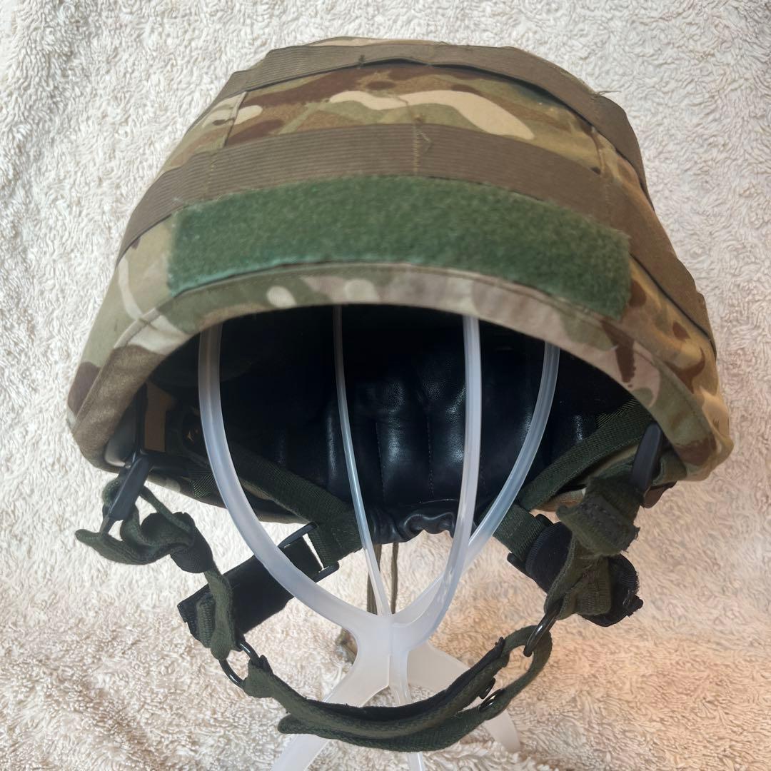 イギリス軍 MK7 ヘルメット MTP カバー付き