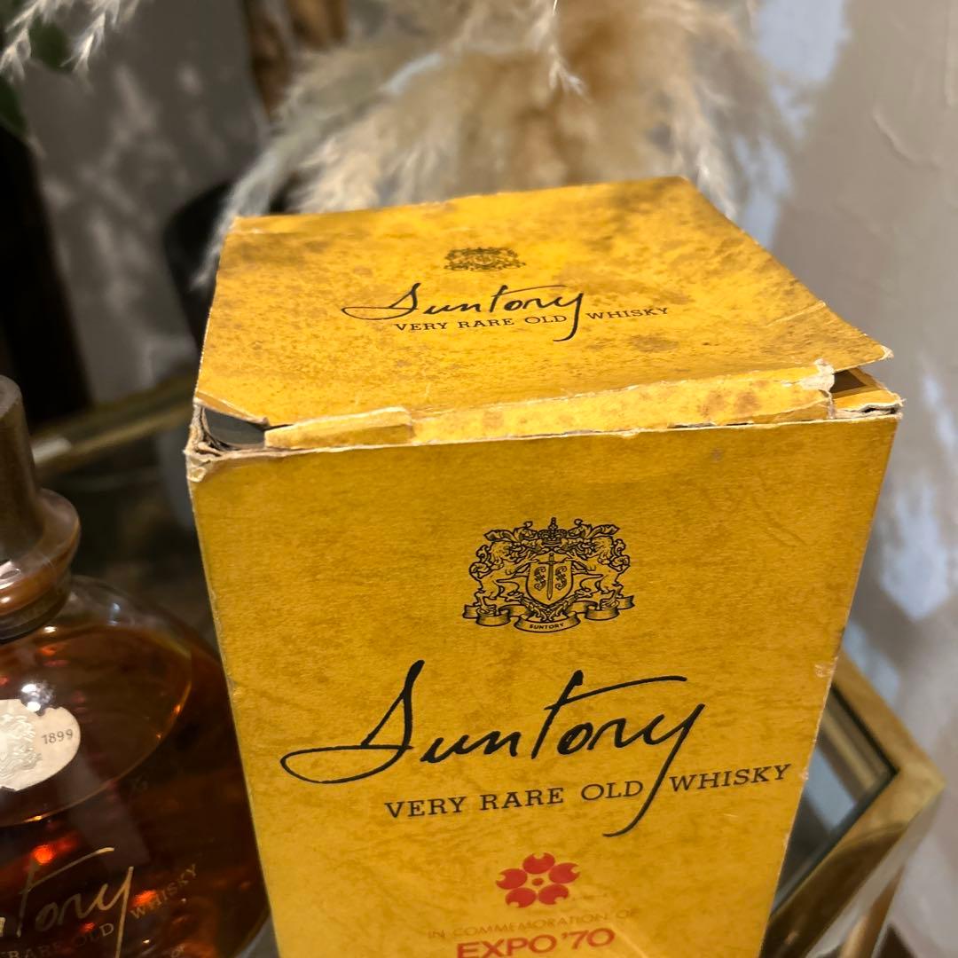 テ*ン様 サントリー ベリーレアオールド エキスポ'70 大阪万博記念ボトル