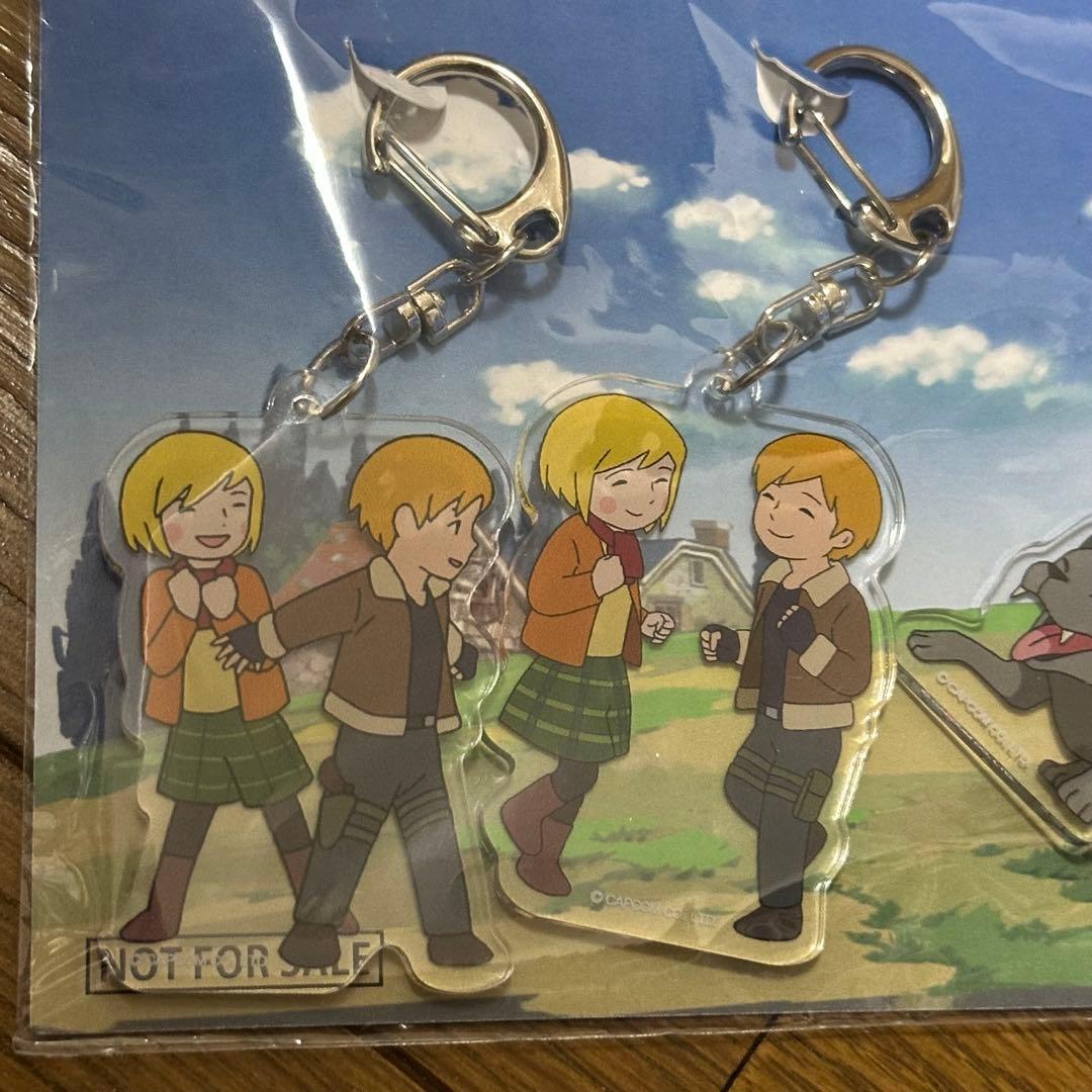 バイオハザードRE4 バイオ名作劇場 10名限定　非売品アクリルキーホルダー