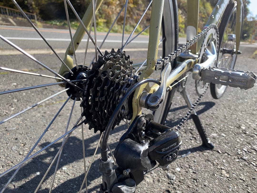 【即乘】送料無料GIOSミニベロ FIGAR 小径車ロードバイク8速 20インチ