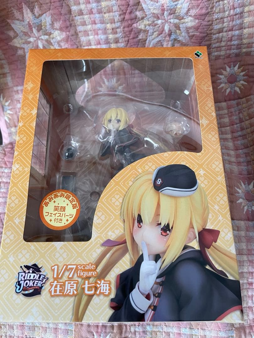RIDDLE JOKER 在原七海 フィギュア あみあみ限定版 キーホルダー付き