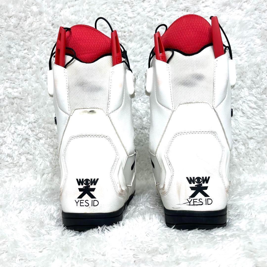 美品　希少　DEELUXE ID LTD WOWコラボ TF 25.5 ホワイト