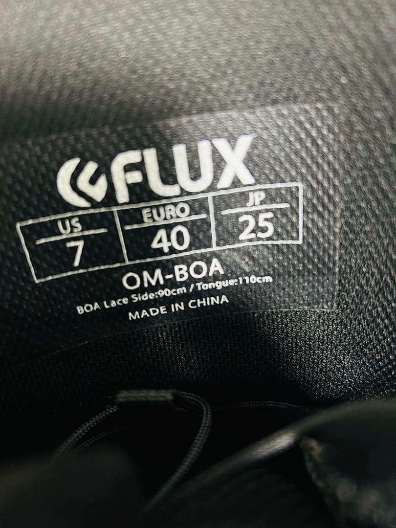 FLUX スノーボードブーツ OM-BOA 25cm