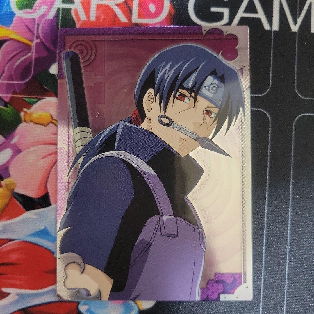 ナルト カード うちは イタチ NARUTO エッチング カード