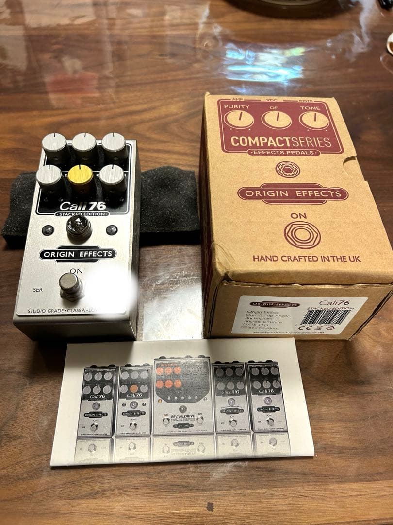 ギター Origin Effects Cali76 Stacked Edition