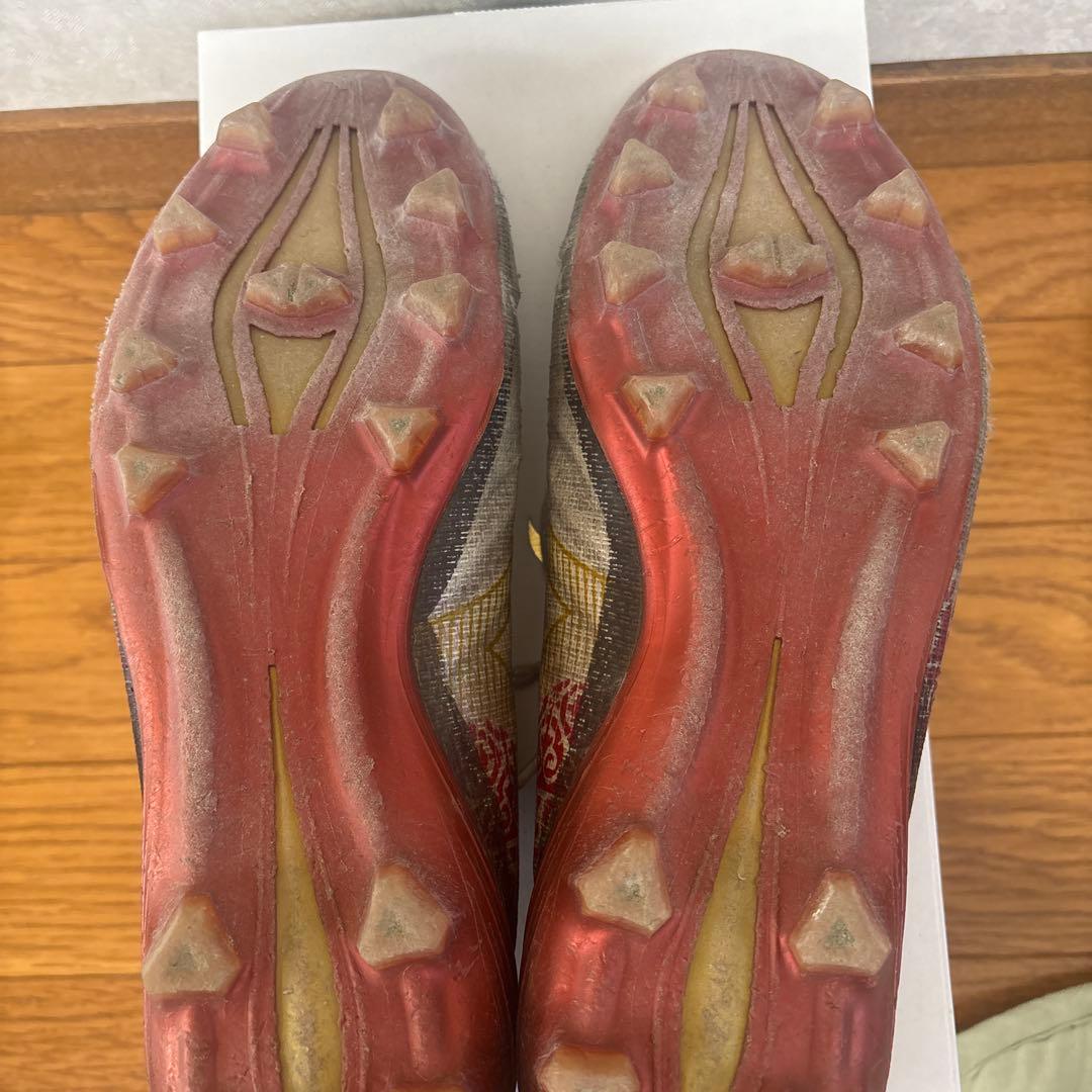 ラモス限定スパイク　赤白黄　スパイク