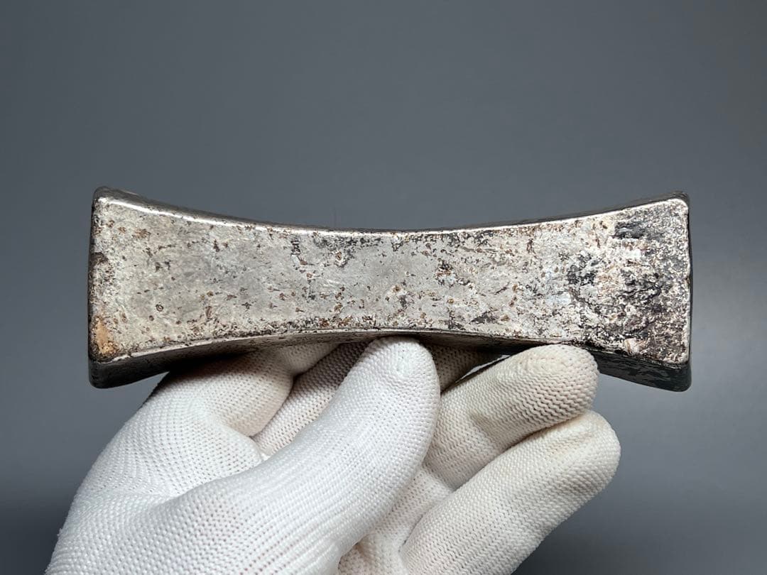 中国古美術　古錢　金属工芸　文鎮　順治年造　官錢局　厚重　コレクション