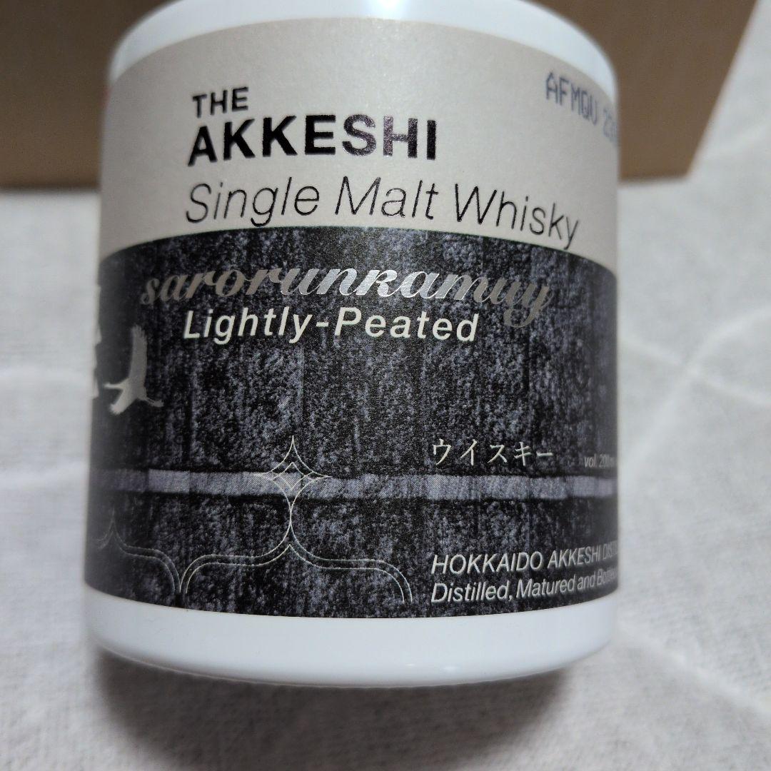 ウイスキー AKKESHI Single Malt Whisky 200ml 55%