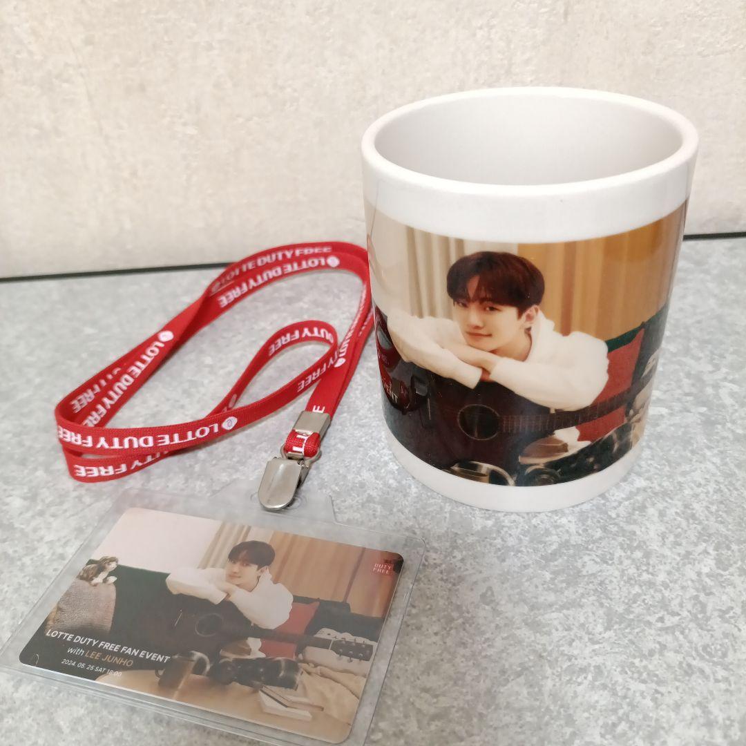 （レア）2PMイ・ジュノ　ロッテファンイベントマグカップ・カード