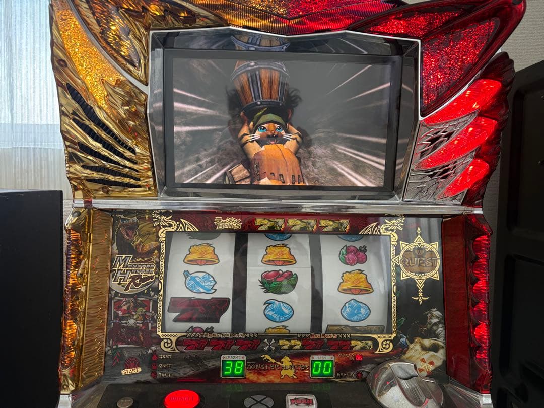 ウサダー　パチスロ実機　モンスターハンター（ロデオ）