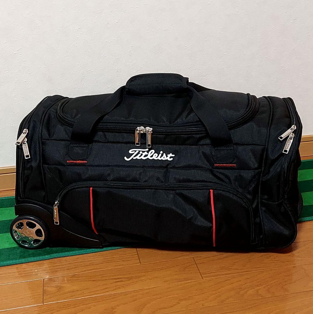 あ*0様 タイトリスト(Titleist) ホイール付きダッフルバッグ/BLAC