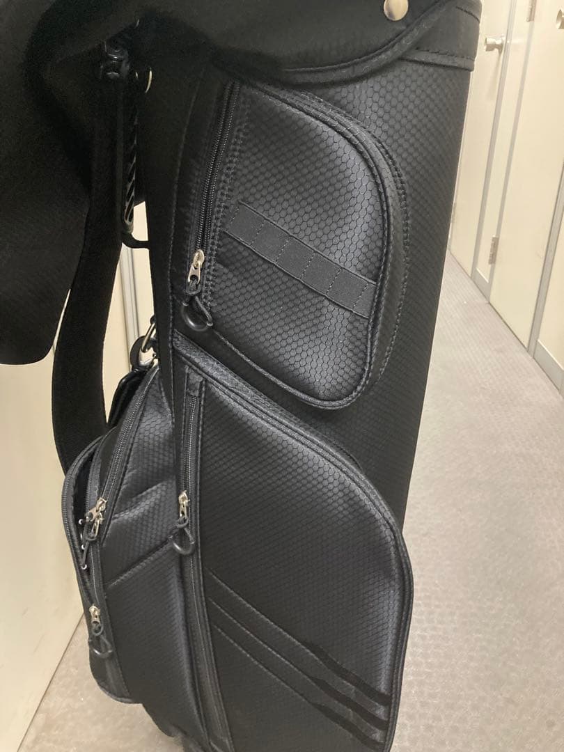 ゴルフキャディバッグ 8型 軽量 CB12312 HONMA 本間　ブラック