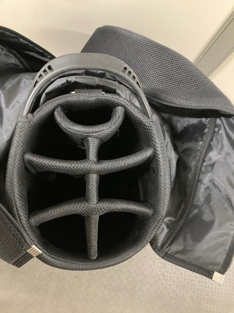 ゴルフキャディバッグ 8型 軽量 CB12312 HONMA 本間　ブラック